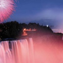 【絶景】Nightly Light Show on Niagara Falls