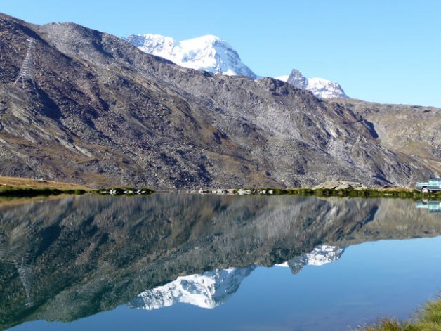 Breithorn 4164 - Klein Matterhorn 3883 -Stellisee 2537